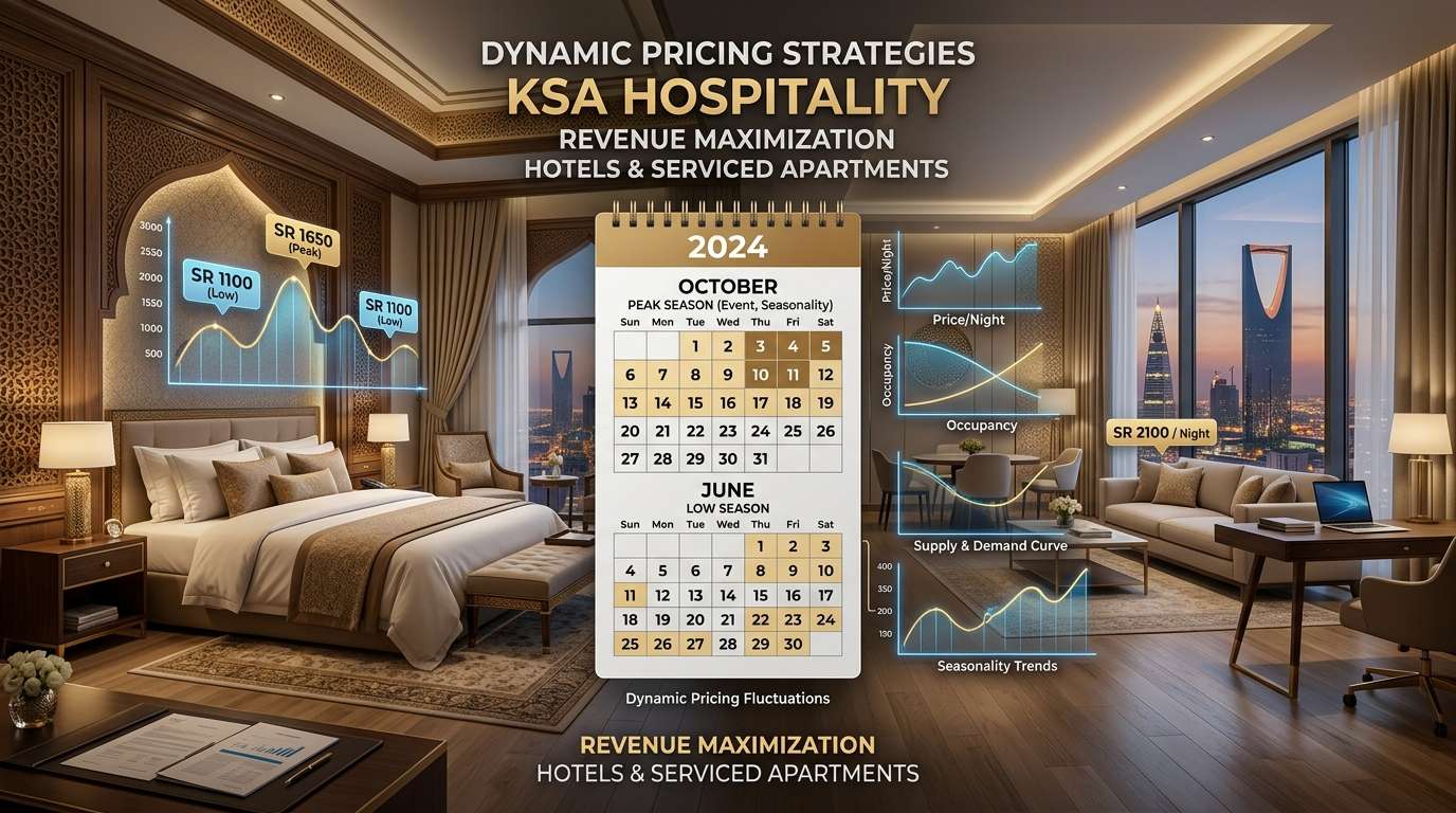 Dynamic Pricing Strategies for Hotels and Serviced Apartments in Saudi Arabia: How to Boost Occupancy and Revenue