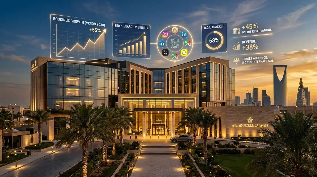 استراتيجيات التسويق الرقمي الفعالة للفنادق السعودية في ظل رؤية 2030
